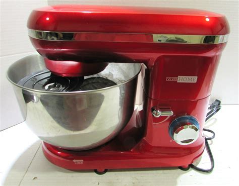 vivohome electric 650w 6 speed tilt head stand mixer with 6 quart stainless bowl 781861126084 ebay