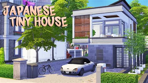 Japanese Tiny House The Sims 4 Speed Build Youtube