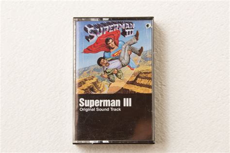 Superman Iii Soundtrack 1983 Cassette Tape Etsy