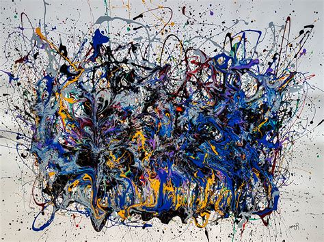 Reversion Style Of Jackson Pollock 绘画 由retne Artmajeur