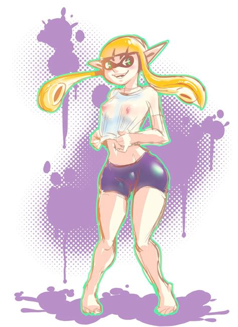 Squid Color Sketch By Supersatanson Hentai Foundry