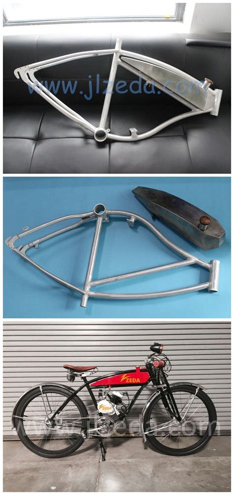 Repair scratches and chips in carbon or aluminum bike frames | sand and paint your bicycle. 2016 Aluminum body Bike Frame with Removable Gas Tank from ...