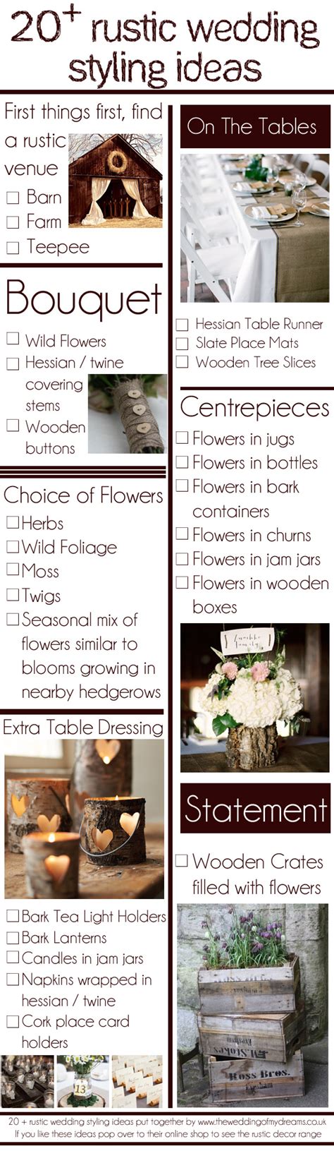 6 Wedding Checklist Templates for Rustic, Beach and Outdoor Weddings