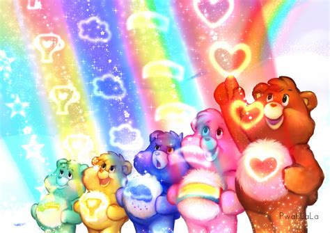 The care bears were every 80s girl's favourite bear! Care Bear Stare by PwahLaLa on DeviantArt