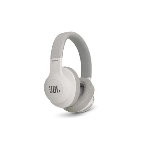 Jbl e55bt white wireless headset. JBL E55BT Wireless Over-ear Headphones - White - Urban ...