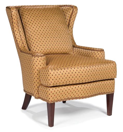 Fairfield Chairs 5209 01 Upholstered Wing Chair With Nailhead Trim