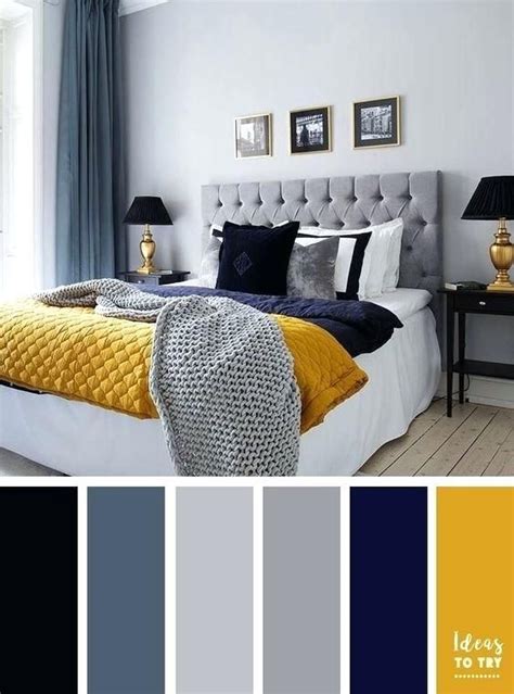 Paint color combinations when it comes to beautiful shades, you may be astonished to discover the exotic variety of home paint colors that crowd the market. Image result for gray, navy, yellow and red color scheme ...