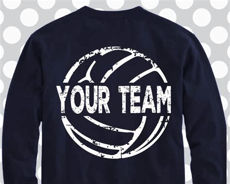 Download Volleyball Volleyball SVG Distressed Volleyball shirt