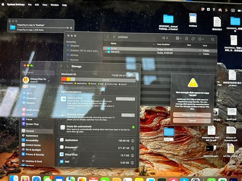 why "not enough disk space" while i have … - Apple Community