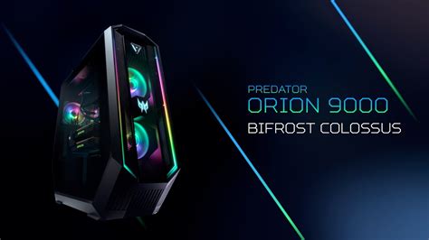 The acer predator orion 9000 will also support intel's new core i9 extreme processor, packing a ridiculous 18 cpu cores. 2020 Predator Orion 9000 Desktop - Bifrost Colossus - YouTube