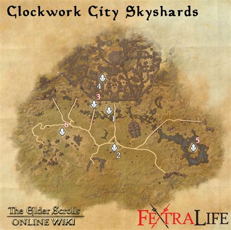 eso clockwork city dlc skyshards locations guide gameskinny