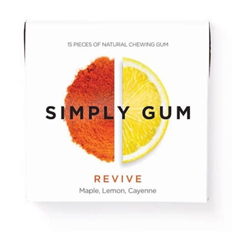 Simply Gum Revive Natural Chewing Gum 12 Pack15 Count Qfc