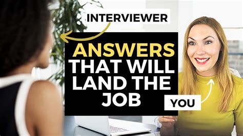 BEST Answers To The Most Asked Interview Questions Interview Questions And Answers YouTube