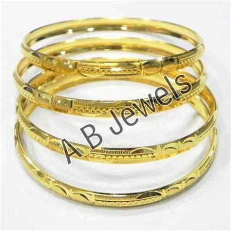 Plain Gold Bangles Sets At Best Price In New Delhi By A B Jewels Id 3094651448