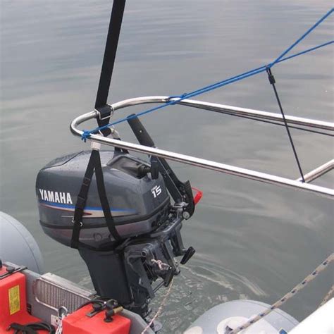 Swing Lift Operation Outboard Motors Outboard Sailboat Yacht