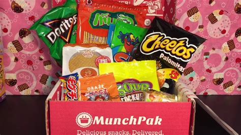 Unboxing Munchpak Snack Subscription Box Taste Testing And Review Snacks From Around The World