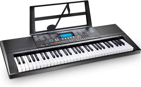 Ohuhu 61-Key Digital Music Piano Keyboard - Portable Electronic Musical