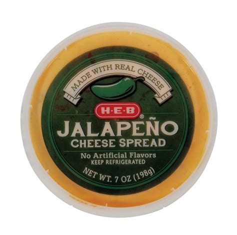H E B Jalapeno Pimiento Cheese Spread Shop Cheese At H E B