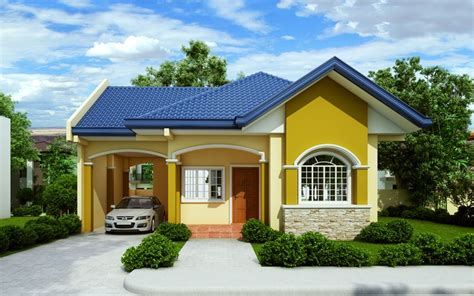 Search photo modern architecture free house design plans in the philippines. Small House Design-2015012 | Pinoy ePlans | Bungalow house ...