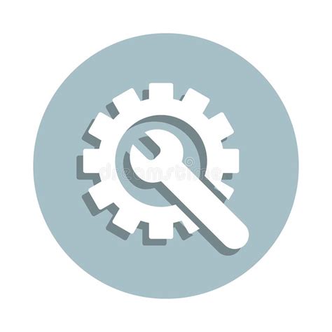 Technical Support Badge Icon Simple Glyph Flat Vector Of Seo And