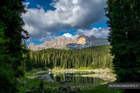 Lago Di Carezza Laghi Di Montagna Del Trentino Alto Adige