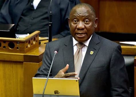President cyril ramaphosa condemns violence against foreign nationals and women. "I've disregarded 'EFF is an MI6 project' rumours" - says ...