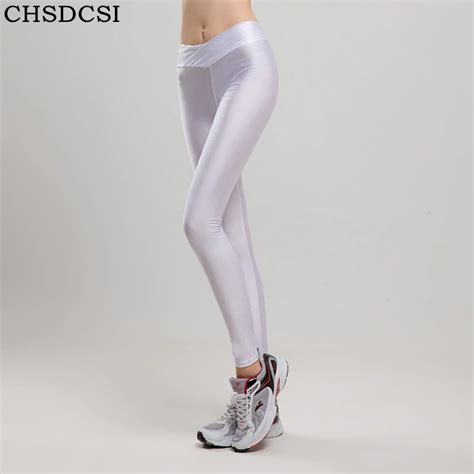 Chsdcsi Hot Women Leggings Elastic Comfortable Surper Fluorescent Stretch Deporte Legging