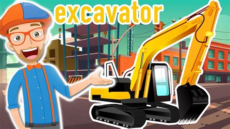 Blippi Español Excavadora Blippi Сanción Youtube