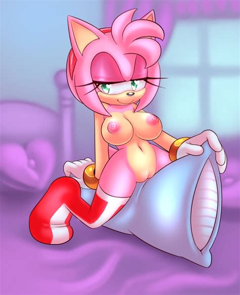 Rule 34 Amy Rose Anthro Bed Breasts Female Furry Furry Only Gloves