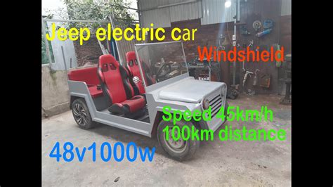 homemade electric jeep car vw youtube