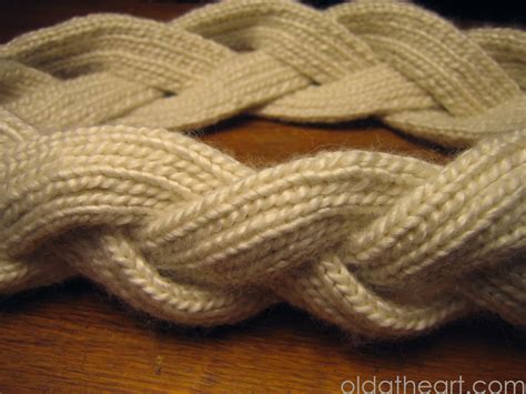 Knit Braided Headband Old At Heart