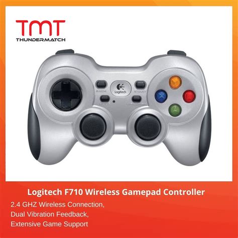 Logitech F710 Wireless Gamepad Controller Shopee Malaysia