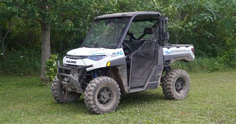 Review Electric Power Takes The Polaris Ranger Xp Kinetic To A Whole