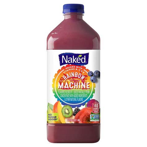 Naked Juice Rainbow Machine 64 Fl Oz Bottle Walmart Com
