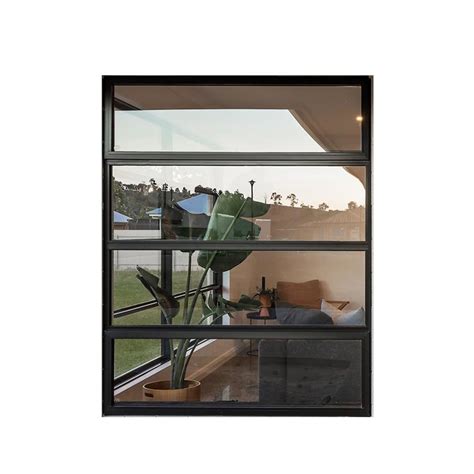 Wdma And Eswda New Products Inward Opening Tempered Glass Awning Window