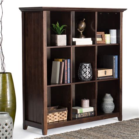 Simpli Home Acadian 9 Cube Bookcase And Storage Unit
