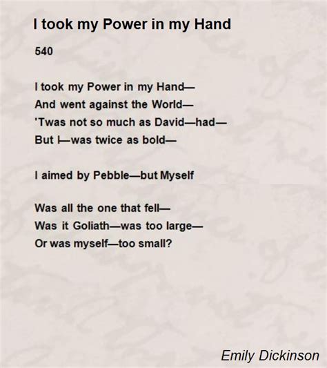 Power Poems