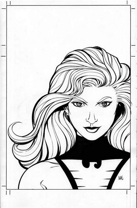 Astonishing X Drawing Superheroes Jean Grey Marvel Drawings