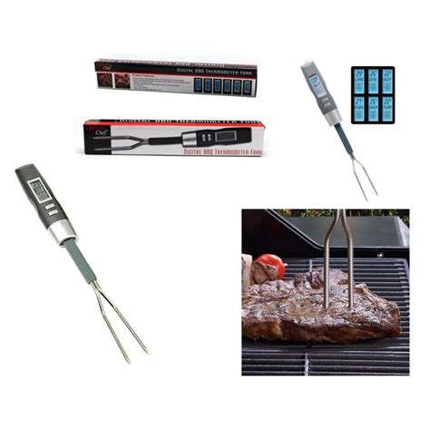 Grand Chef Grill Master Digital Bbq Thermometer Fork Tanga