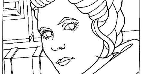 star wars coloring pages princess leia | coloring kids | Pinterest