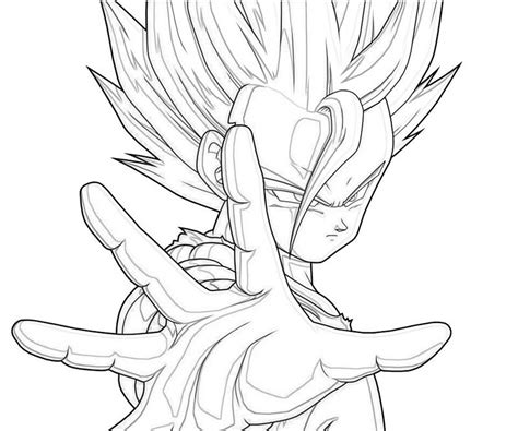 It was released for the playstation 2 in december 2002 in north america and for the nintendo gamecube in north america on october 2003. Dbz Gohan Coloring Pages Sketch Coloring Page