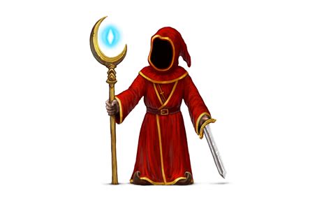 Magicka Red Wizard Render By Quidek On Deviantart