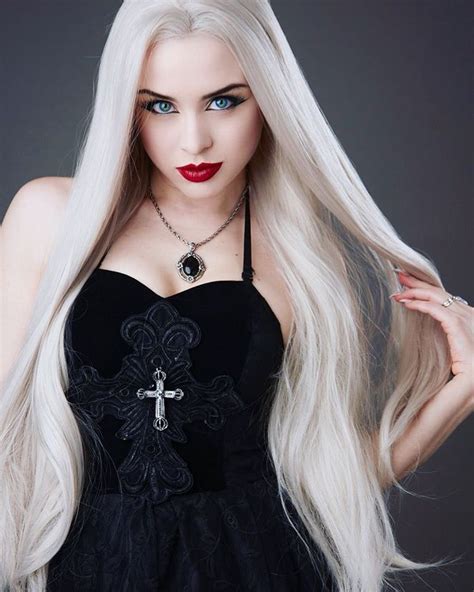 1 Gothic Girls Are Awesome Blonde Goth Goth Beauty Hot Goth Girls