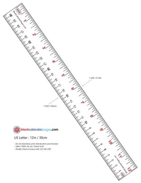 Millimeter Ruler Printable Bmp Ville