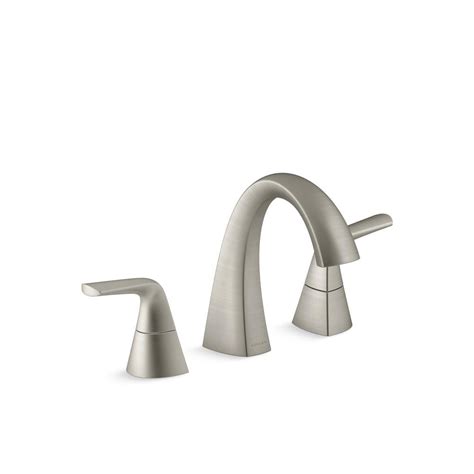 Whether you like an incorporated sink or a vessel, you'll find plenty of. KOHLER Elmbrook 8 in. Widespread 2-Handle Bathroom Faucet ...