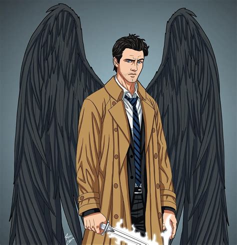 Castiel Earth 27 Commission By Phil Cho On Deviantart Castiel Phil
