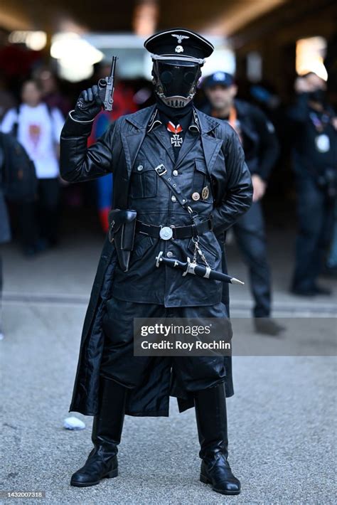 A Karl Ruprecht Kroenen From Hellboy Cosplayer Poses During New York