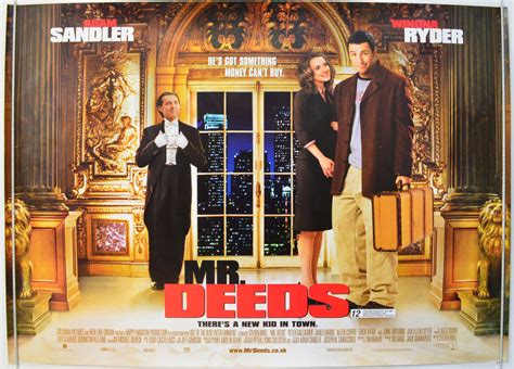 This list of mr deeds actors includes any if you want to answer the questions, who starred in the movie mr deeds? and what is the full cast this cast list of who was in mr deeds includes both lead and minor roles. Mr. Deeds - Original Cinema Movie Poster From pastposters ...