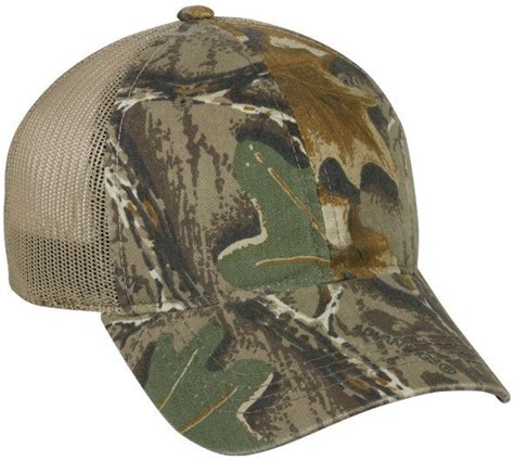 Camo Front With Solid Mesh Back Cap Sport