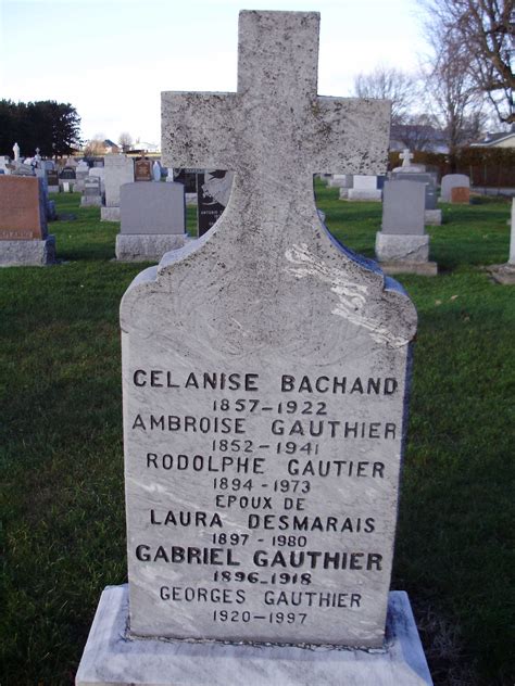 Gabriel Gauthier The Canadian Virtual War Memorial Veterans Affairs Canada